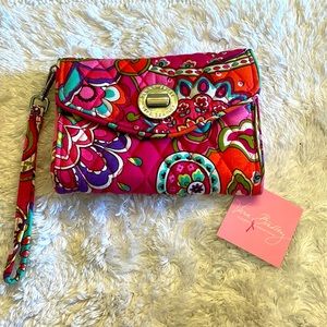 Vera Bradley wristlet- Pink NWT